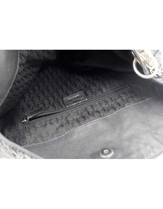 Dior Shopping Cannage Pelle Nera