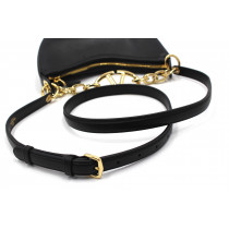 Valentino Hobo V Logo Pelle Nera