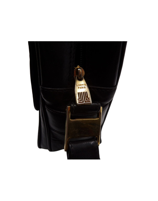 Lanvin Tracolla Pelle Nera