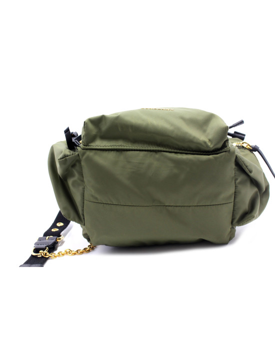 Burberry Zaino Tela Vela Verde