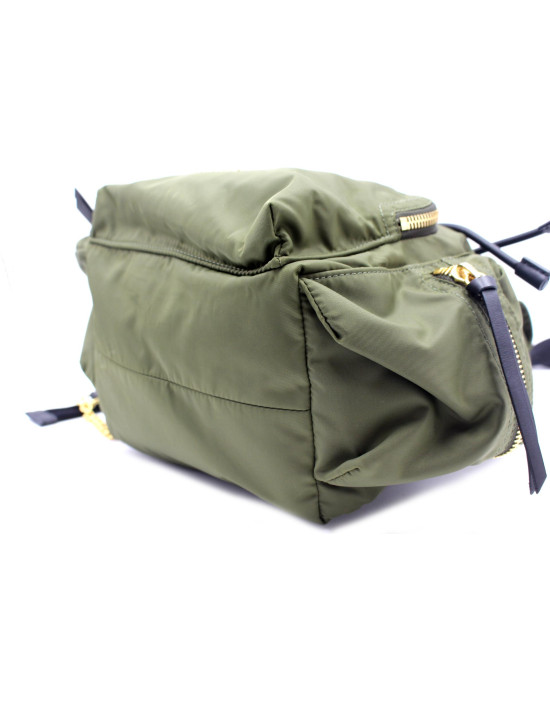 Burberry Zaino Tela Vela Verde