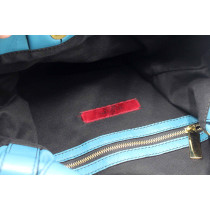 발렌티노 쇼핑백 청록색 가죽