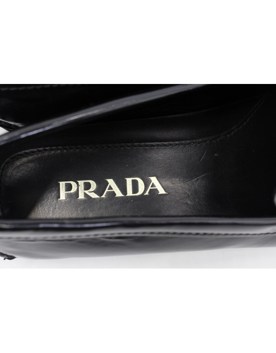 Prada Mocassini 41,5 Pelle Nera