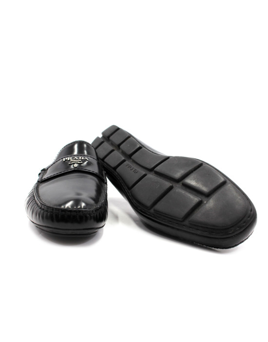 Prada Mocassini 41,5 Pelle Nera