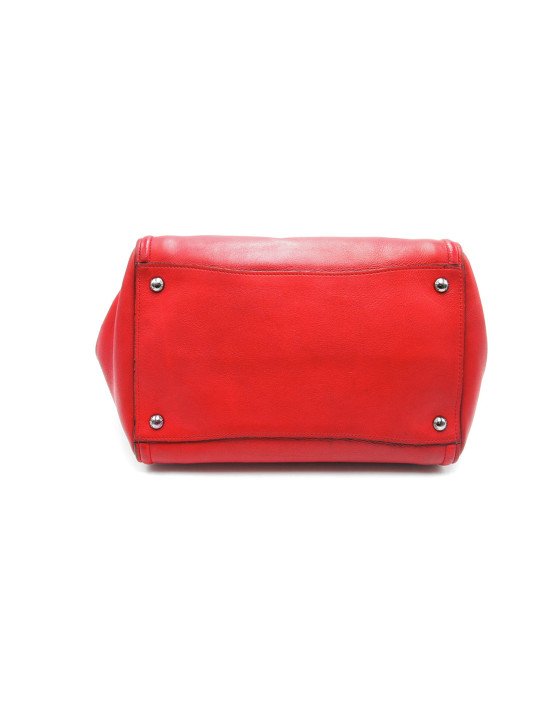 Prada Shopping Pelle Rossa