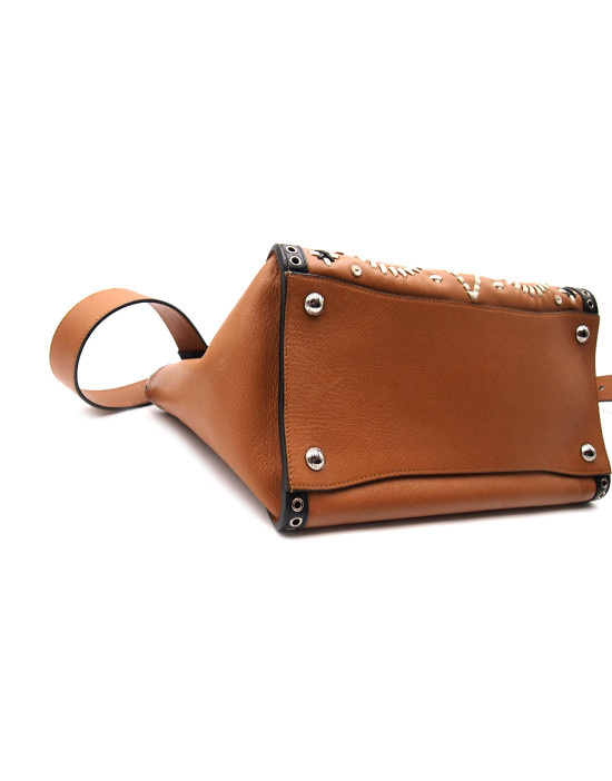 Prada Shopping Pelle Cuoio