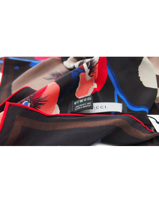 Gucci Foulard Seta Viole