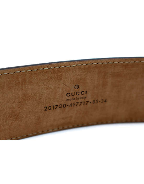Gucci Cintura GG Beige