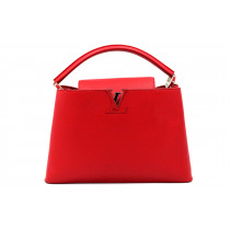 Louis Vuitton Capucines GM Pelle Rossa