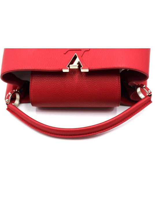 Louis Vuitton Capucines GM Pelle Rossa