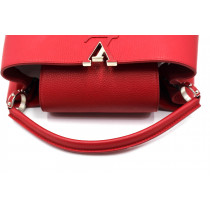 Louis Vuitton Capucines GM Pelle Rossa