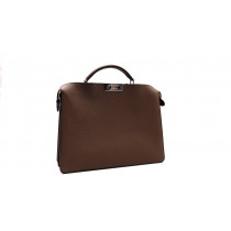 Fendi Peekaboo Pelle Grigia