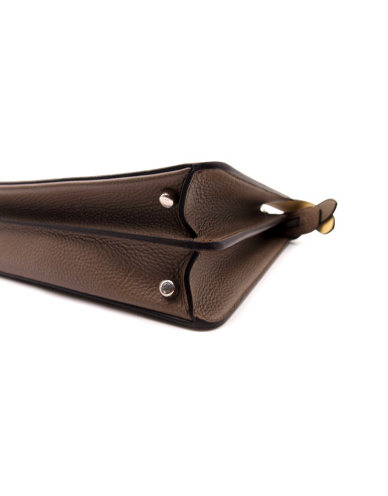 Fendi Peekaboo Pelle Grigia