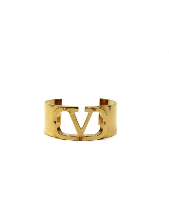 Valentino Bracciale Rigido Metallo Dorato tg M