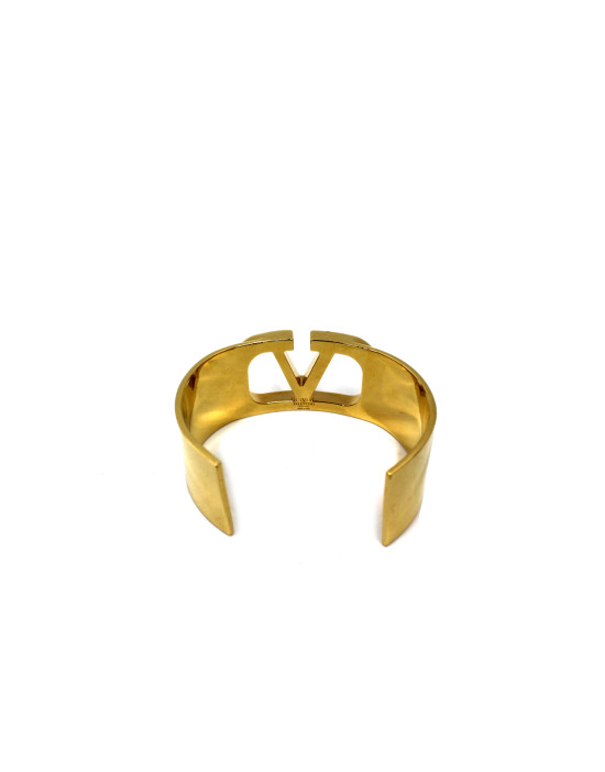 Valentino Bracciale Rigido Metallo Dorato tg M