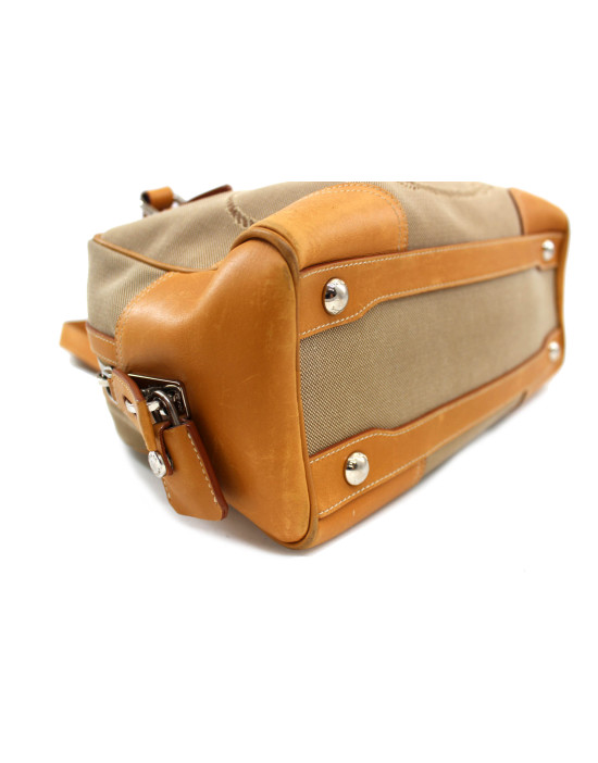 Prada Bauletto Tela Beige