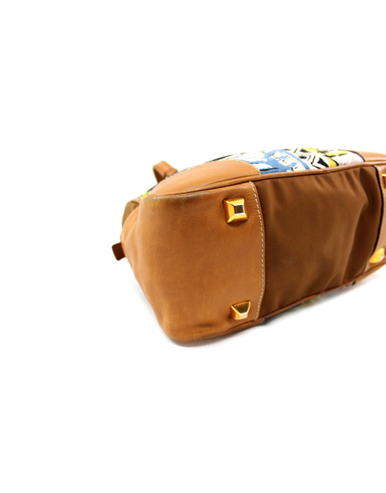 Prada Shopping Venezia Limited Edition Tela Multicolor