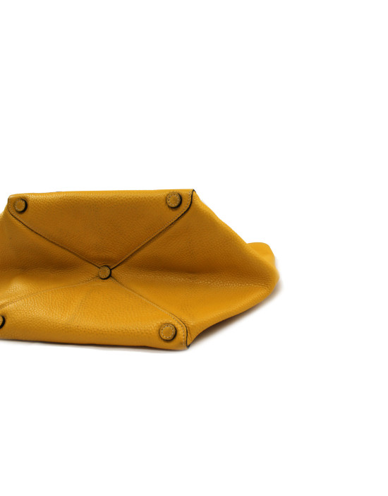 Prada Shopping Pelle Gialla