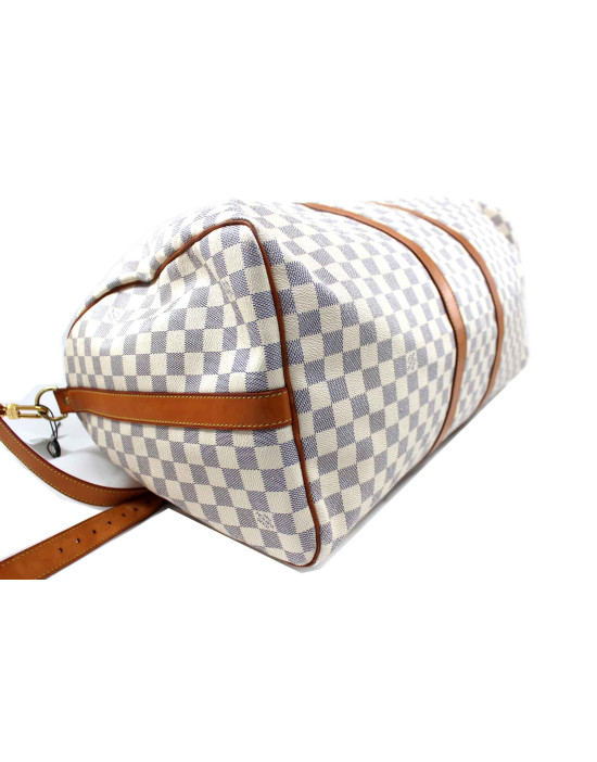 Louis Vuitton Keepall 55 Damier Azur