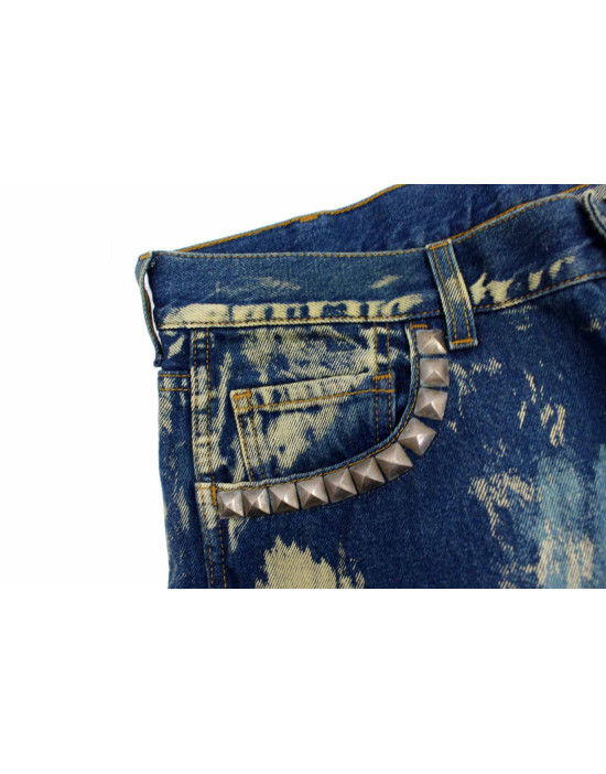 Gucci Jeans Tela Denim Blu