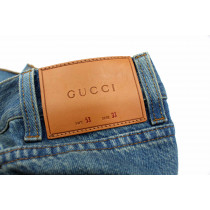 Gucci Jeans Tela Denim Blu