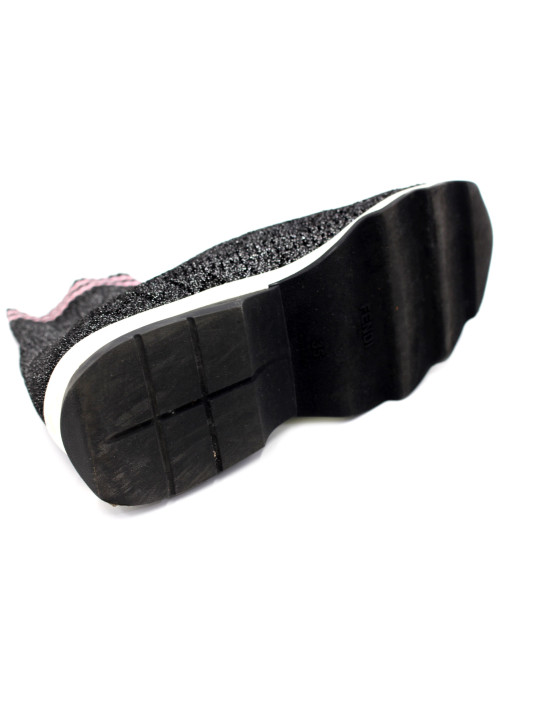 Fendi Sneakers Tela Nera