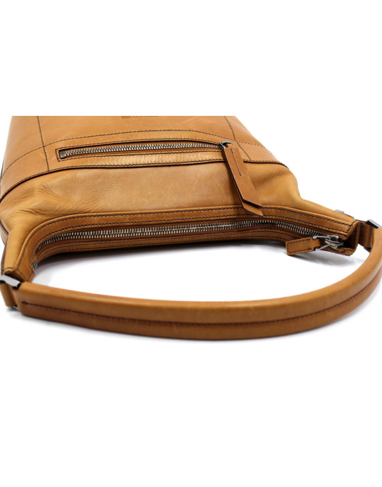 Gucci Tote Bag Vintage Pelle Cammello