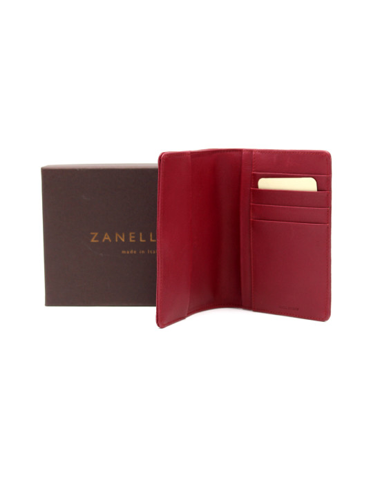 Zanellato Portadocumenti Pelle Rossa