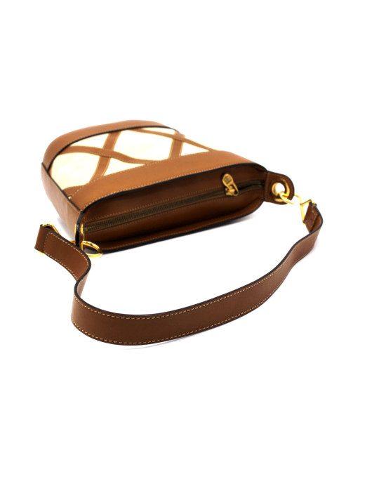 Celine Secchiello Tela e Pelle Cammello