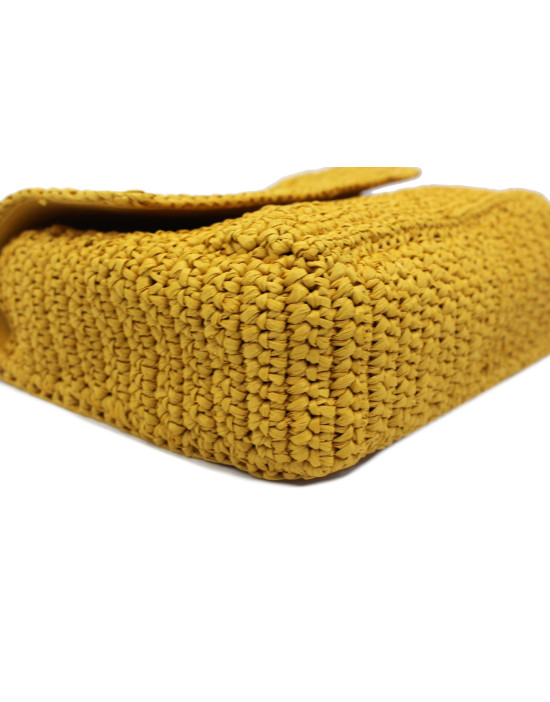 Saint Laurent Niki Medium Rafia