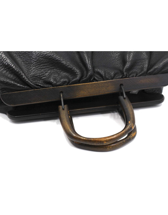 Gucci Shopping Borsa Doctor Pelle Nera