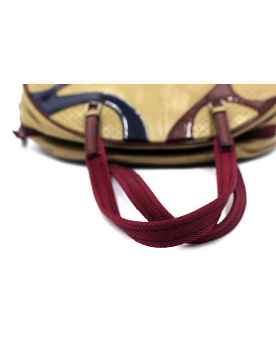 Prada Bowling Pelle Marrone