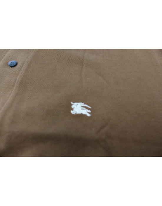 Burberry T-Shirt Cotone Marrone