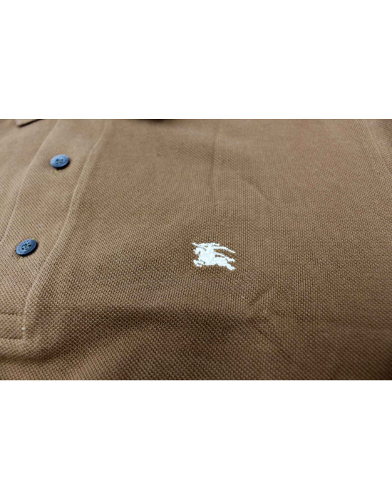 Burberry T-Shirt Cotone Marrone