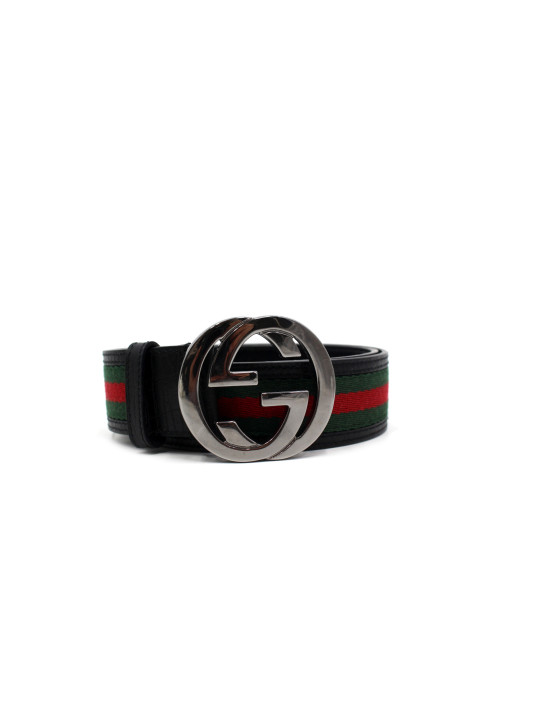 Gucci Cintura Pelle Nera