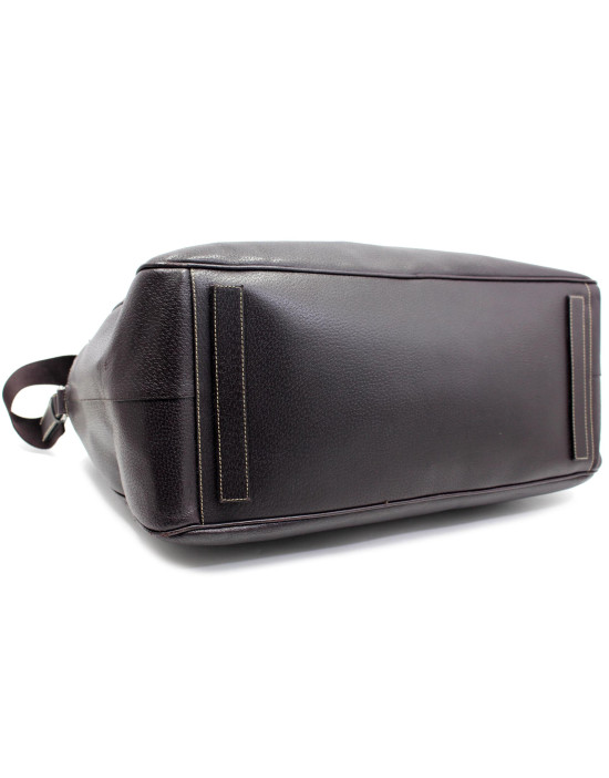 Prada Borsone Pelle Mosto