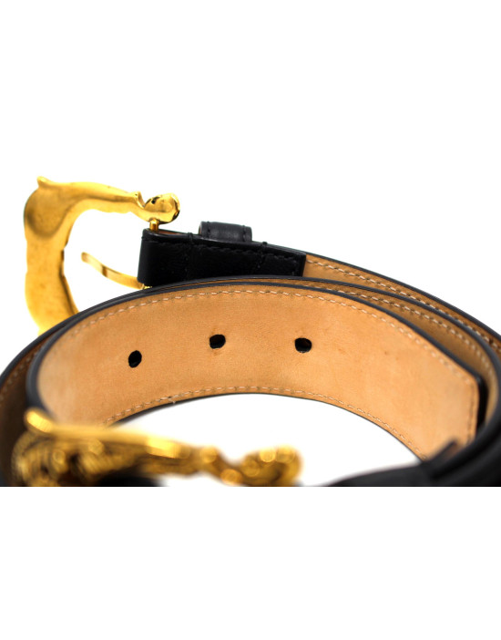 Versace Cintura Pelle Nera