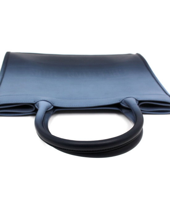 Dior Book Tote Pelle Blu