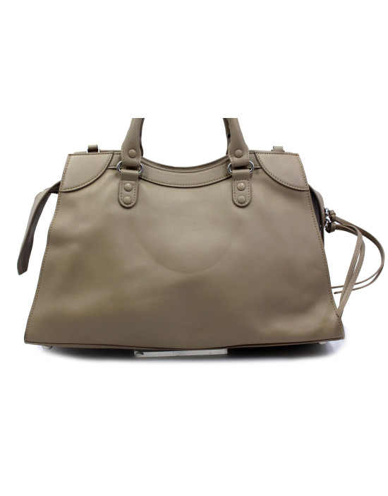 Balenciaga City Pelle Beige