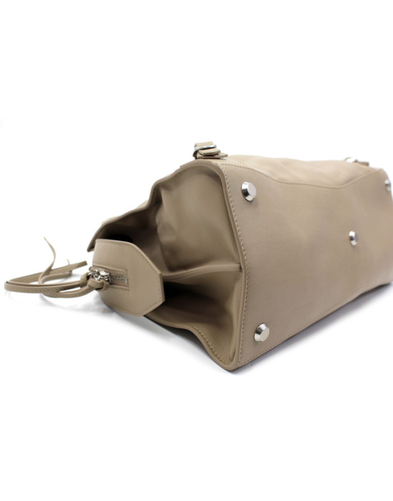 Balenciaga City Pelle Beige