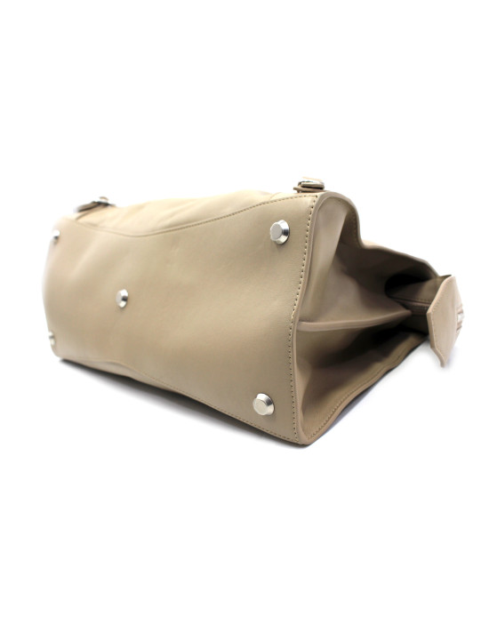 Balenciaga City Pelle Beige