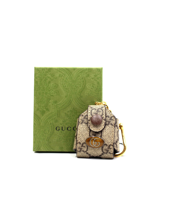 Gucci Porta Airpods GG Beige