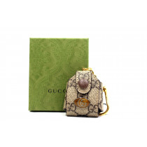 Gucci Porta Airpods GG Beige