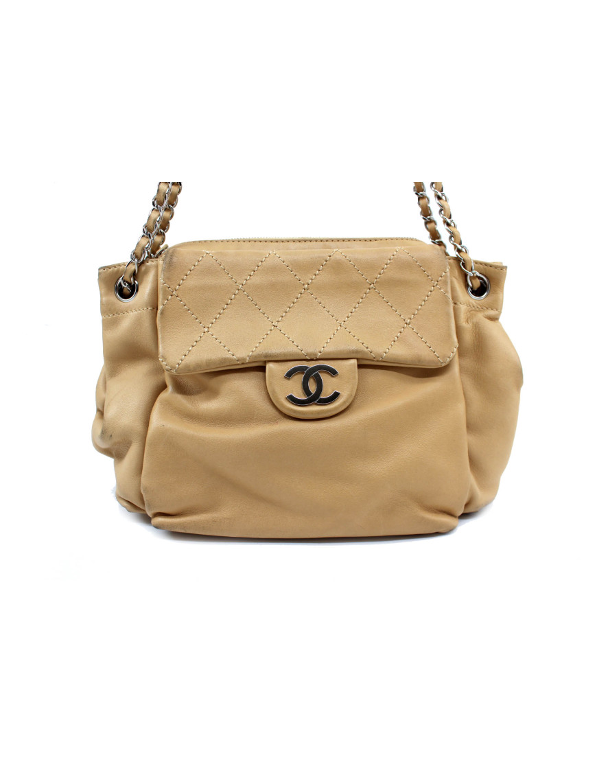Chanel Shopping Pelle Beige