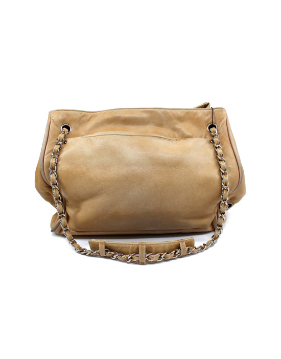 Chanel Shopping Pelle Beige