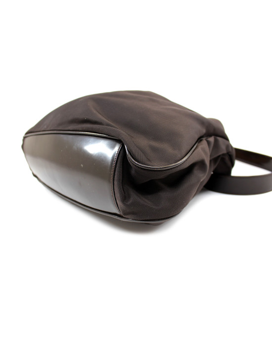 Gucci Bamboo Tela Marrone