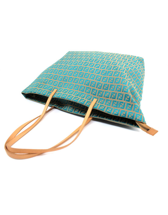 Fendi Shopping Tessuto Blu