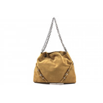 Givenchy Voyou Chain Bag Scamosciata Beige