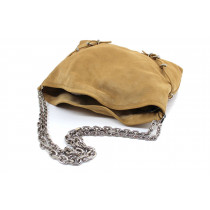 Givenchy Voyou Chain Bag Scamosciata Beige
