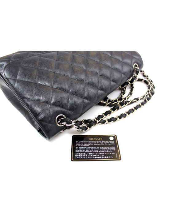 Chanel Timeless Caviar Nera